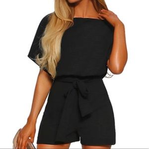 Black Romper - Small